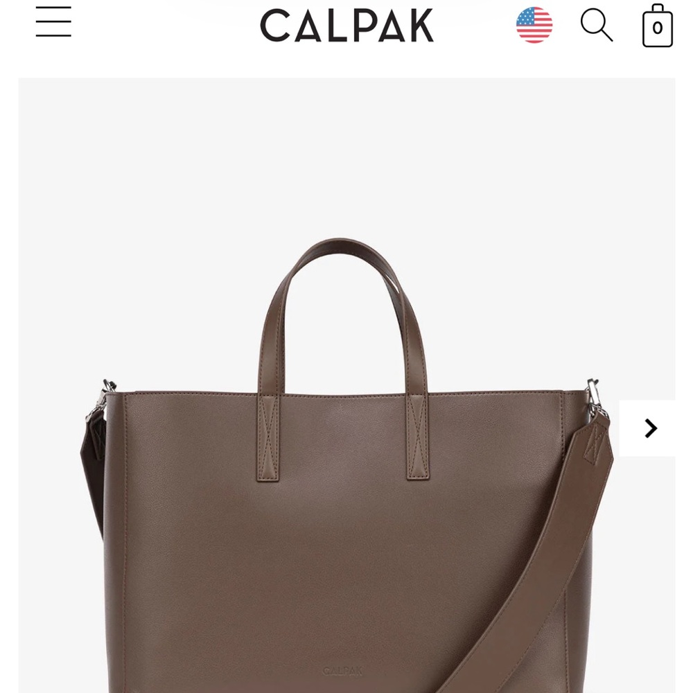 Espresso Brown laptop Tote Bag from Calpak
